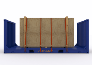 Jual Container Bekas/Baru Murah 20ft/40ft Untuk Rumah, Office, atau Cafe Flat Rack Container