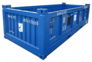 Jual Container Bekas/Baru Murah 20ft/40ft Untuk Rumah, Office, atau Cafe Half Height Container