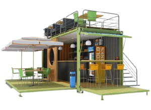 Jual Container Bekas/Baru Murah 20ft/40ft Untuk Rumah, Office, atau Cafe Modification Container